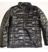 kolon sport 韩国原单正品 立领绵羊皮纯皮羽绒服