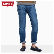 Levi's李维斯513系男士修身直筒做旧牛仔裤08513-0279