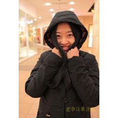 nissen 女款超厚实保暖n3b棉衣 抓绒丝绵户外加厚