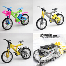 外贸正版散货 拼装玩具 仿真自行车脚踏车模型 1:6
