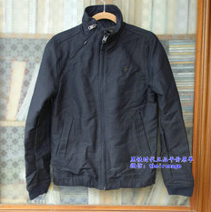 G-star Correct Navy Bomber高端大树 男士牛仔夹克外套