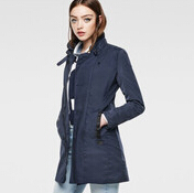 GStar 欧专正品 15年最新款 MINOR NYLON SLIM 系列女式休闲风衣